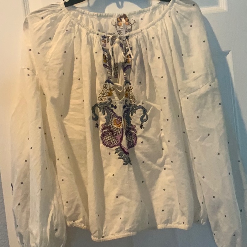 Gorgeous Free People Blouse-worn once